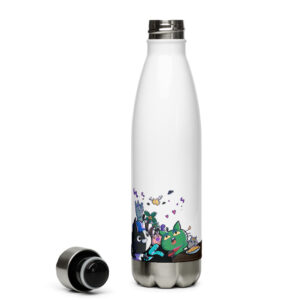 9Cat - Meal-Themed Stainless Steel Water Bottle
